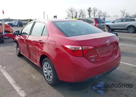 2018 Toyota Corolla Le из США, поврежденный, VIN 2T1BURHE9JC997167